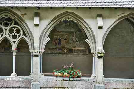 abbaye d'Abondance, le cloitre