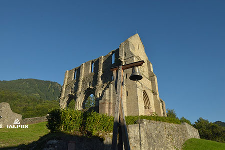 Saint Jean d'Aulps, l'abbaye sainte Marie d'Aulps