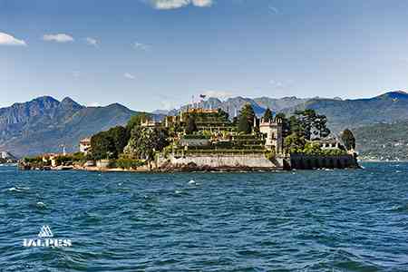 Isola Bella lac Majeure en Région Piémon, Italiet