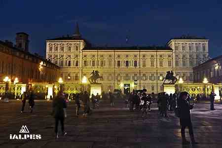 Le Palais Royal à Turin, Italie