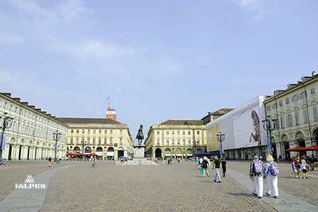 Turin, place San Carlo, Italie