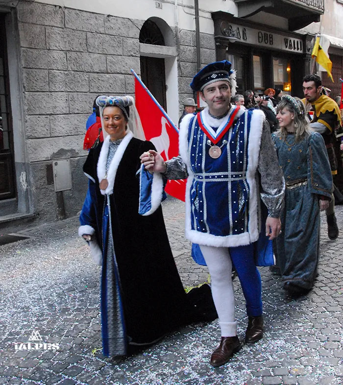 Carnaval de Berrèx, défilé des Nobles