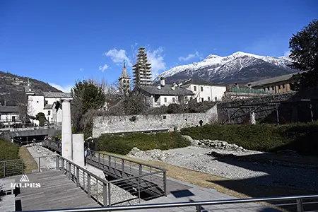 Aoste, vestiges du Forum