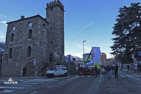 Aoste, tour du Lépreux