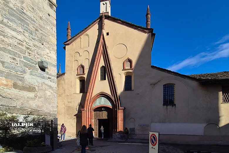 Eglise de saint Ours, Vallée d'Aoste