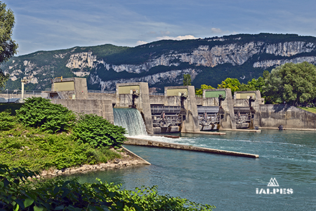 Patrimoine industriel de l'Ain, Rhône-Alpes