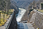 barrage Génissiat, le saut à ski, 