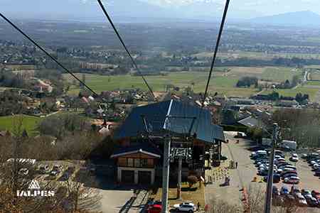 Télécabine des Crozets dans le Jura