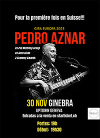 Affiche artiste Pedro Aznar