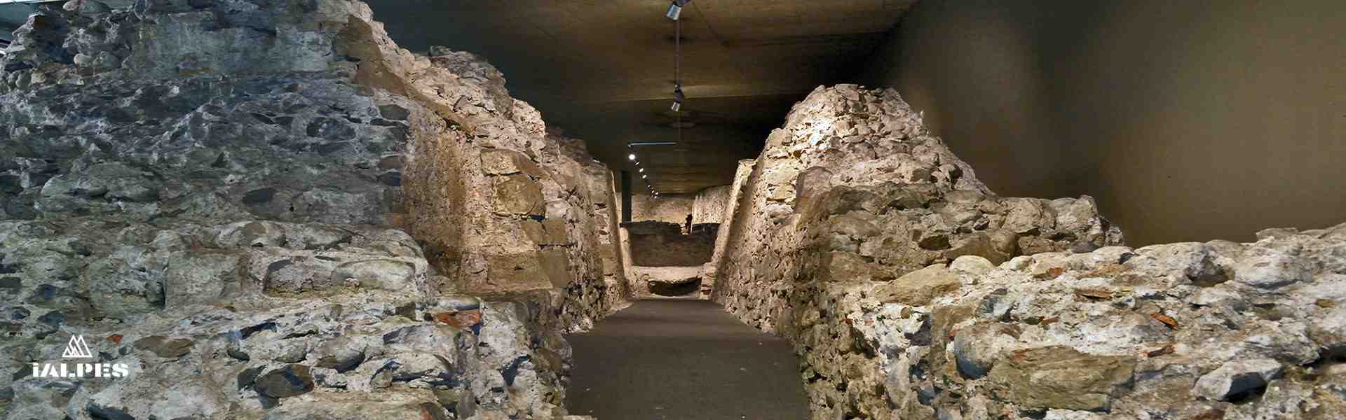 Vestiges mur d'enceinte de Genève