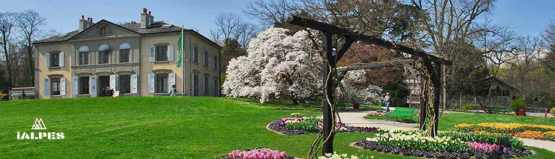 Genève, parc des Eaux-Vives