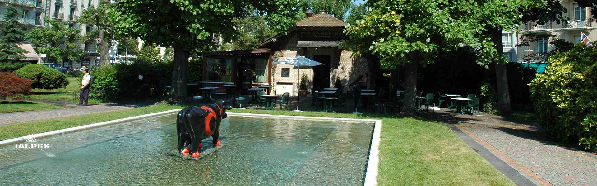 Genève, square des Alpes