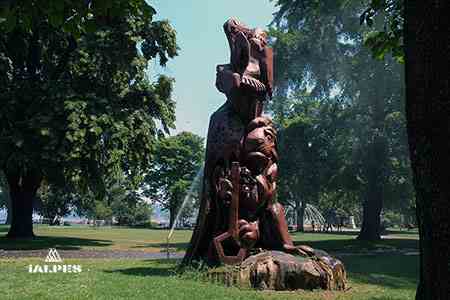 Genève, sculpture l'Abrimaux