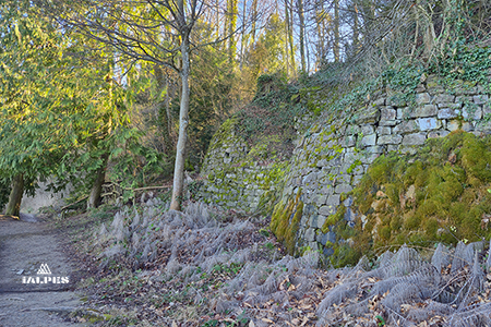 Vestiges des murailles de Rovorée