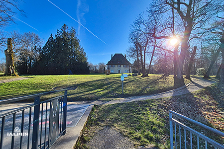 La Chataignère vue du débarcadère