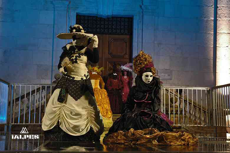 Annecy, Masques du Carnaval Vénitien
