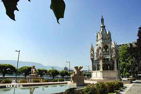 Genève, monument de Brunswick.