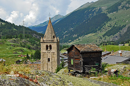Bourg-Saint-Pierre dans le Valais, Suisse