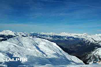 Stations de ski dans les Alpes