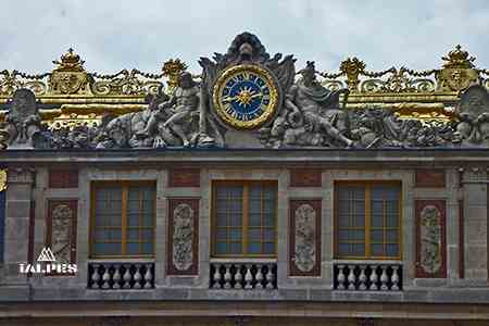 Château de Versailles,horloge Louis XIV