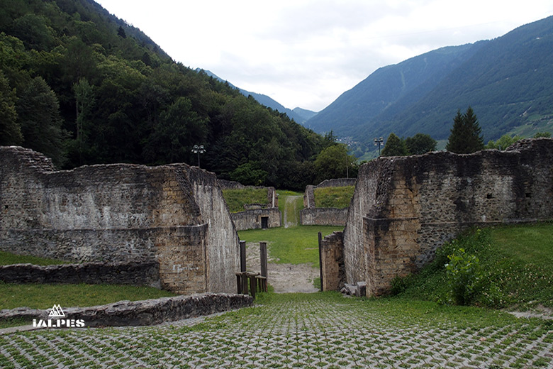 Valais, arênes romaines de Martigny