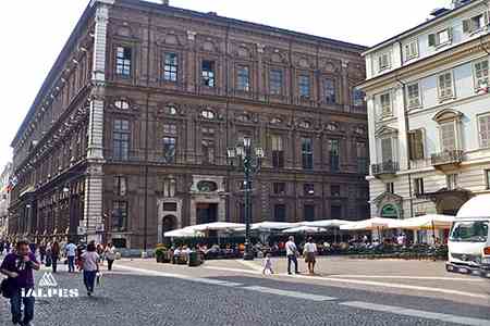 Turin, palais Carignano, Italie