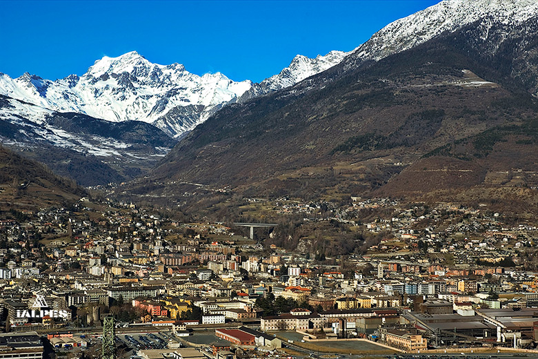 Vallée d'Aoste, Aoste et le Grand Combin