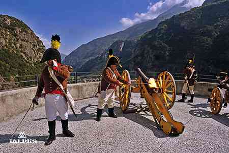 Napoleonica Fort de Bard  en Vallée d'Aoste, Italie