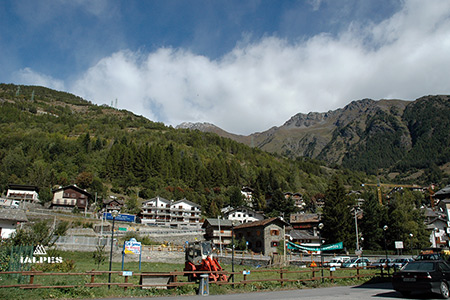 Vallée d'Aoste, village d'Etroubles