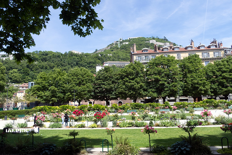 Grenoble, jardin de ville