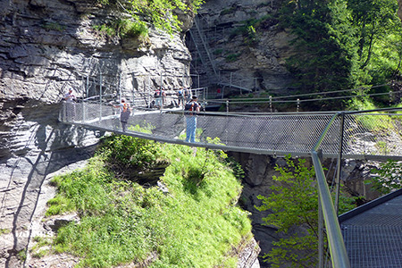Valais, gorges de la Dala