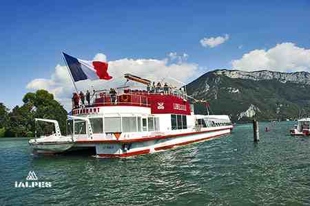 Croisière sur le lac d'Annecy