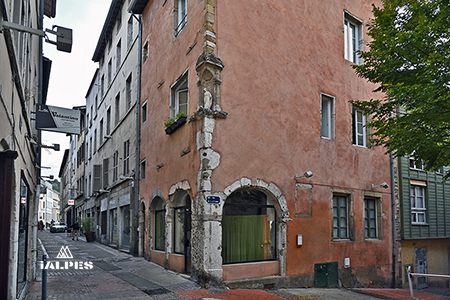 maison médiévale rue des clers à Vienne, Isère