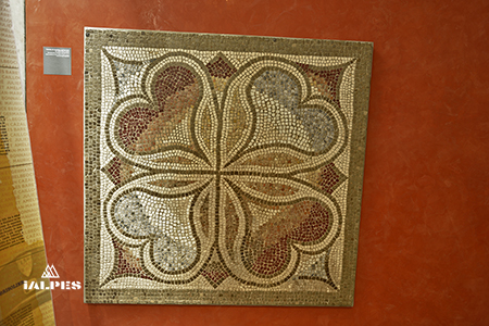 Mosaïque, Musée gallo-romain d'Aoste,  Isère