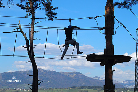Isère parc aventure