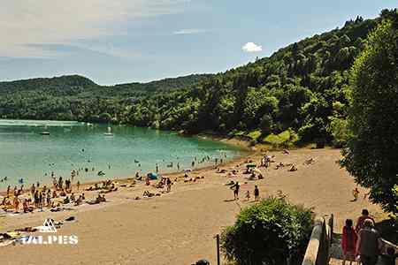 Plage camping Jura