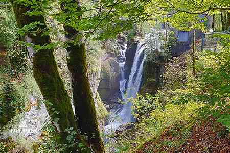 Jura, cascade de La Langouette
