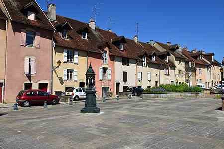 Lons-le-Saunier, fontaine Wallace