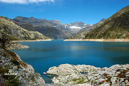 Valais, Finhaut, barrage d'Emosson