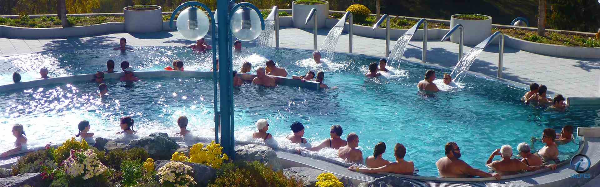 Thermes en Valais, Suisse