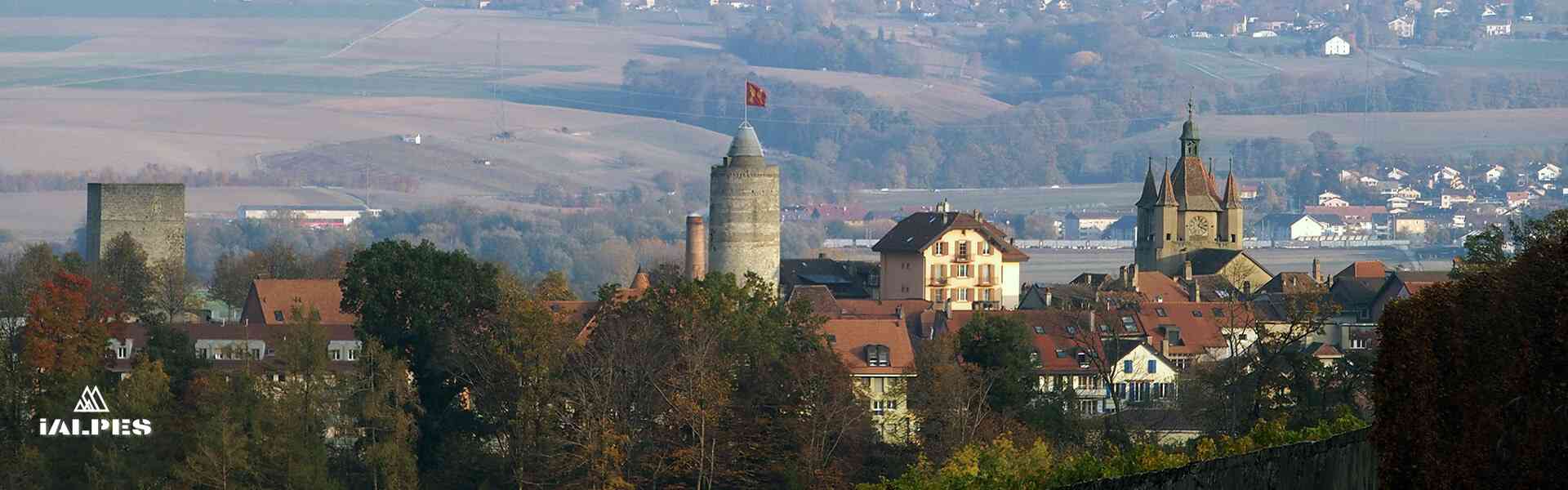 Ville d'Orbe canton de vaud, Suisse