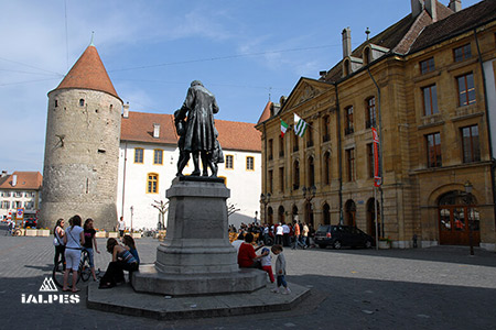 Château d'Yverdon, Suisse